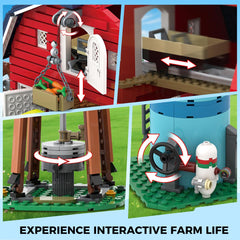 INSOON Tractor with pickup enables authentic farming role-play.