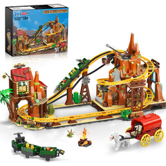 INSOON Western Roller Coaster mine cavern demonstrates rugged play and immersive display potential.