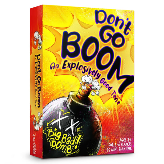 Inspiration Play Don't Go Boom card game pack for family fun night