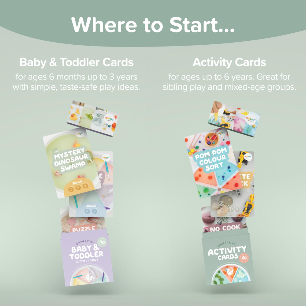 Inspire My Play cleanup and storage card keeping activities organized