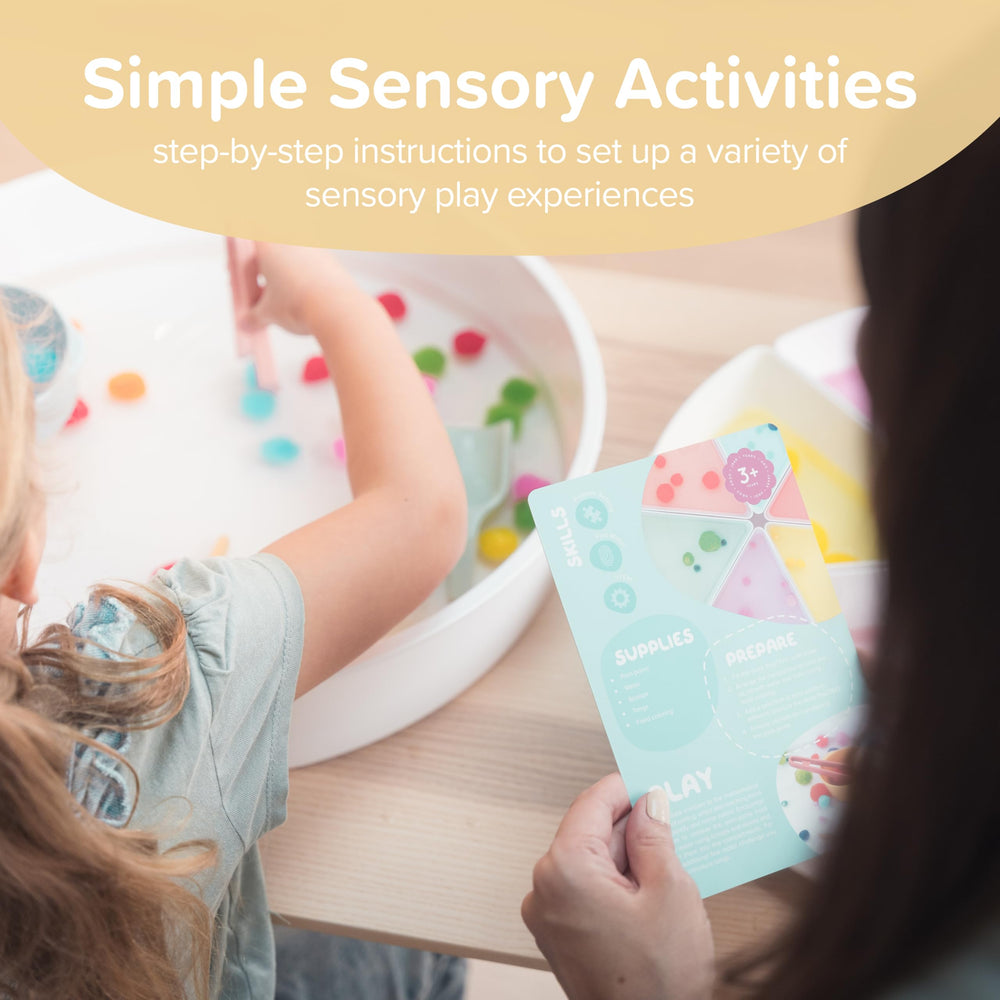 Inspire My Play color and shape card supports color matching and shape recognition