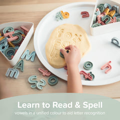 Inspire My Play dishwasher-safe letters for quick cleanups