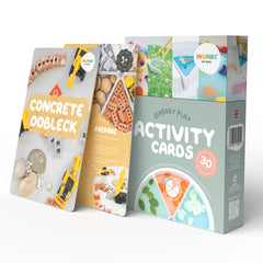 Inspire My Play sensory cards cover inviting toddlers to explore with tactile play
