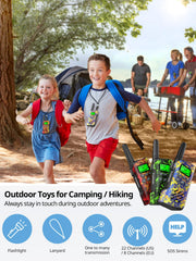 Inspireyes long-range walkie talkie reaches up to 3 miles in open areas.