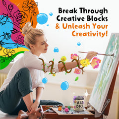 Insplore Art Dice make a thoughtful gift for artists of all levels.