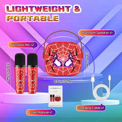 Instiwitt mini karaoke Hi-Fi audio for clear, immersive sound.