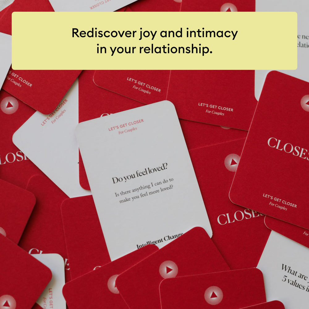 Intelligent Change deck in bag ready for spontaneous conversations anywhere.