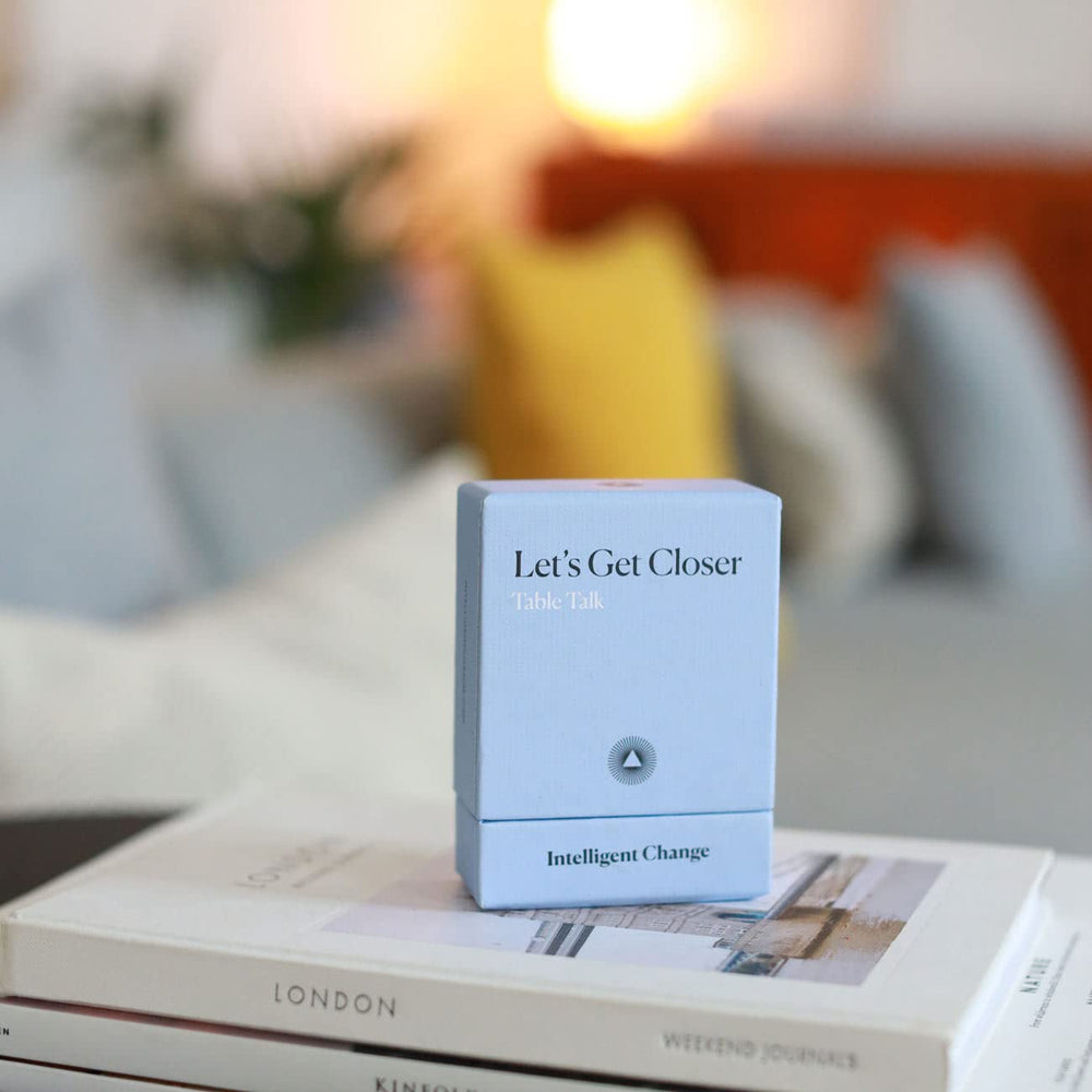 Intelligent Change Get Closer 52-questions deck ready to spark conversation.