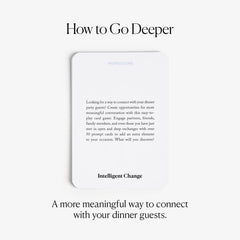 Intelligent Change Get Closer date-night ideas, encouraging meaningful talk.