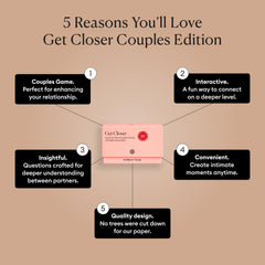 Intelligent Change icebreaker cards three levels Close Closer Closest encourage deeper connection.