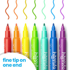 International Arrivals Happido color palette shows vibrant hues for coloring.