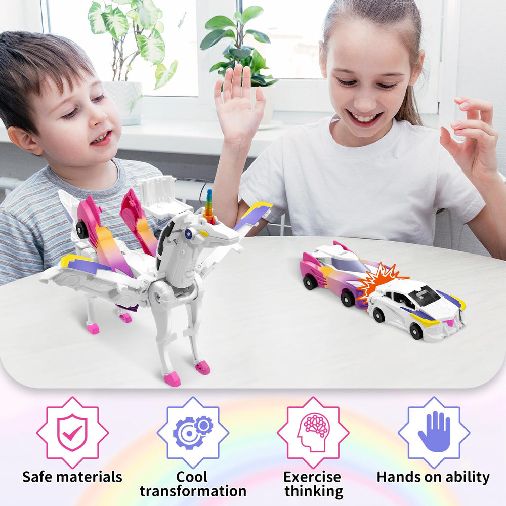Intoypad unicorn wings extended for magical pretend adventures