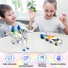 Intoypad wings reveal unicorn transform, dramatic play and storytelling possibilities.