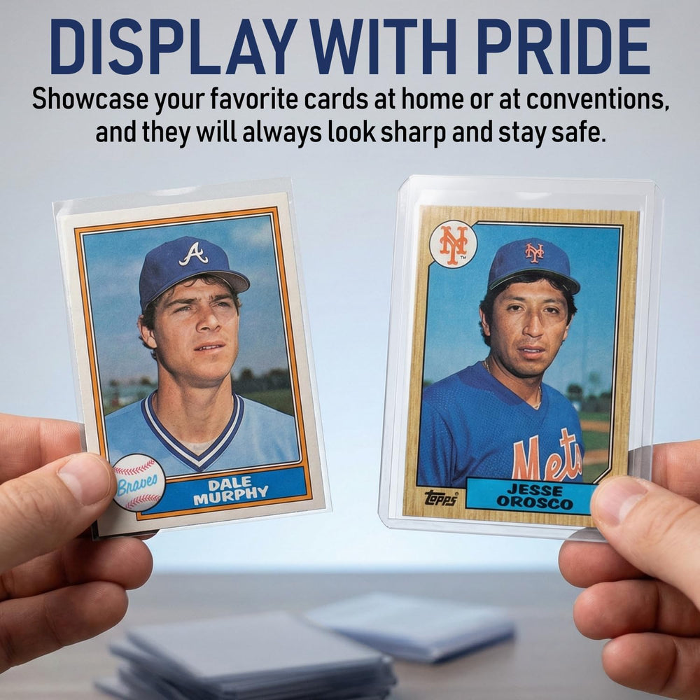 Invested Alliance 3x4-inch top-loader set is ideal for standard trading cards.