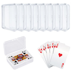 IOKUKI 8-pcs blank card case for neat, portable card storage.