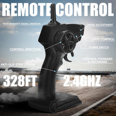 IOMDRWU RC Drift Car detachable tires enable racing and drifting modes