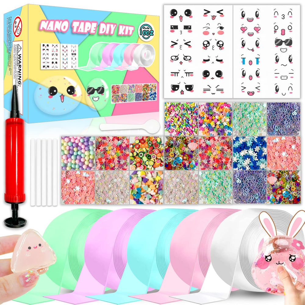 IOOZ Nano Tape Bubble Kit packaging and contents for easy crafting fun.