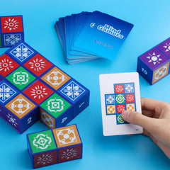 IORNBEAU visual recognition cards emphasize color cues for concentration and focus.