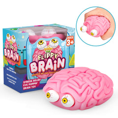 IPIDIPI TOYS Flippy Brain eye-popping toy for playful stress relief and fun.