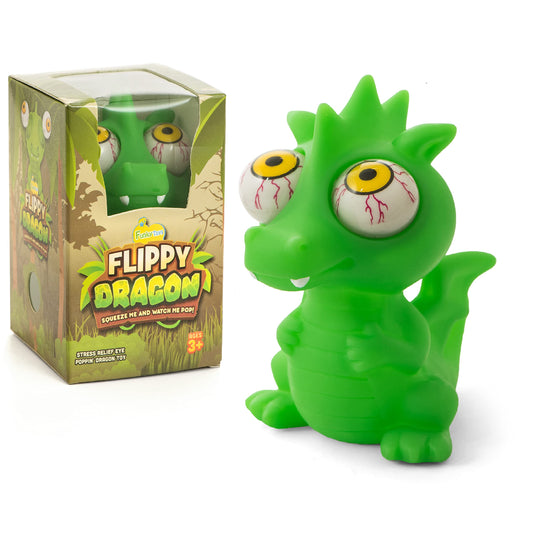 IPIDIPI TOYS Flippy Dragon eye pop for stress relief and sensory fun.
