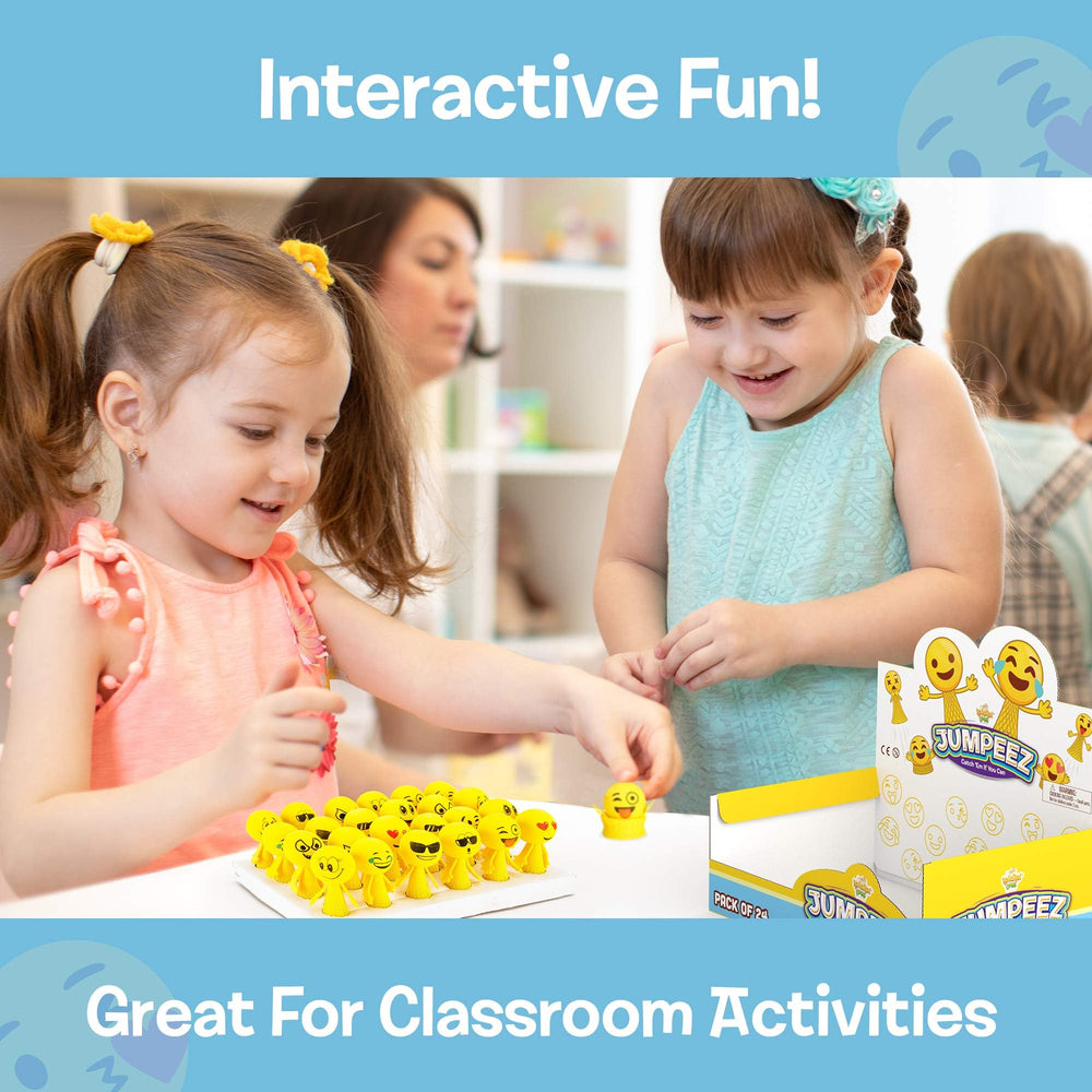 IPIDIPI TOYS Jumpeez durable rubber build ensures safe, repeated pops during playtime.
