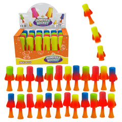 IPIDIPI TOYS Jumpeez LED Rocket Poppers pack ready for party favors and stocking stuffers.