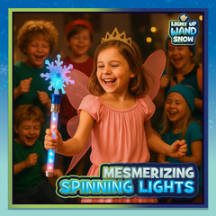 IPIDIPI TOYS Snowflake Wand arrives in a gift-ready box for holidays or birthdays.