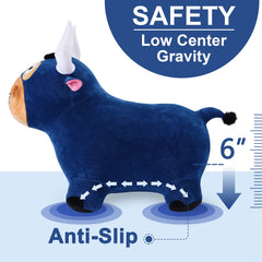 iPlay Bouncy Pals plush texture feels soft