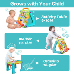 iplay ilearn activity table showcases colors and animals for engaging play