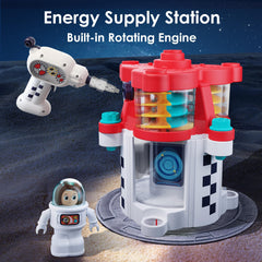 iPlay iLearn astronauts duo invites role-play and cooperative learning.