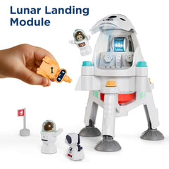 iPlay iLearn astronaut rocket shuttle bright colors stimulate imaginative play