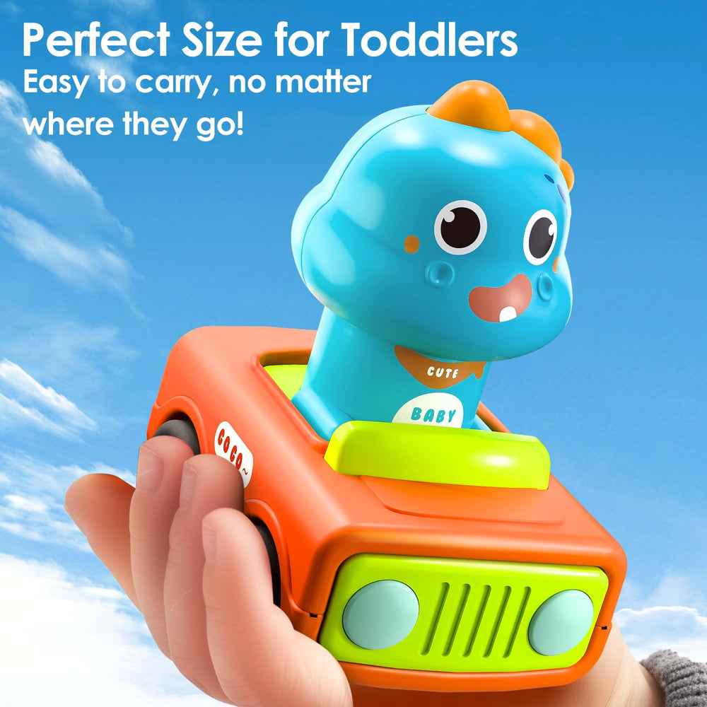 iplay ilearn safe ABS construction with rounded edges supports curious little hands.