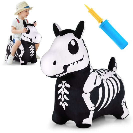 iplay iLearn bouncy pals skeleton hopping horse for indoor active play