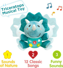 iPlay iLearn toy offers nature sounds and nursery rhymes to explore.