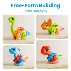 iPlay iLearn dinosaur lights and roars feature in action