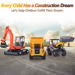 iPlay iLearn excavator-digger with rotating arm for realistic play.