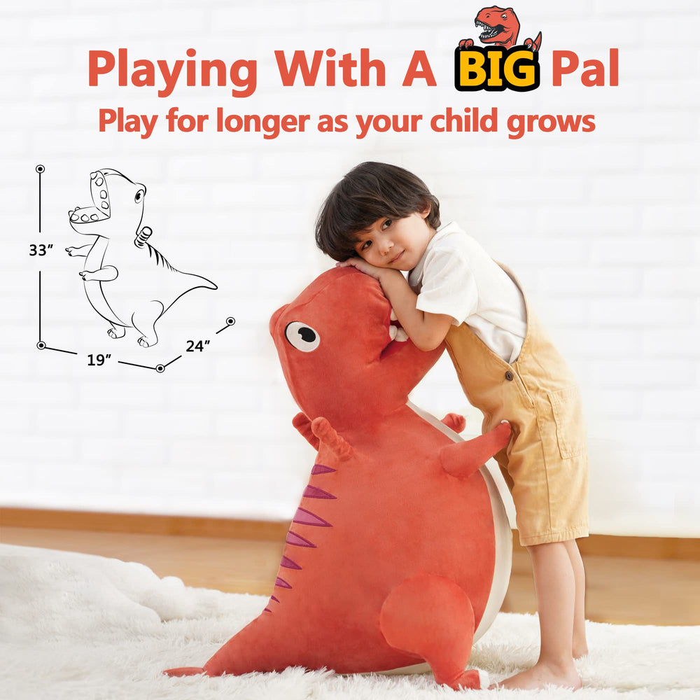 iPlay iLearn large plush T-Rex makes a fun gift for dinosaur fans.