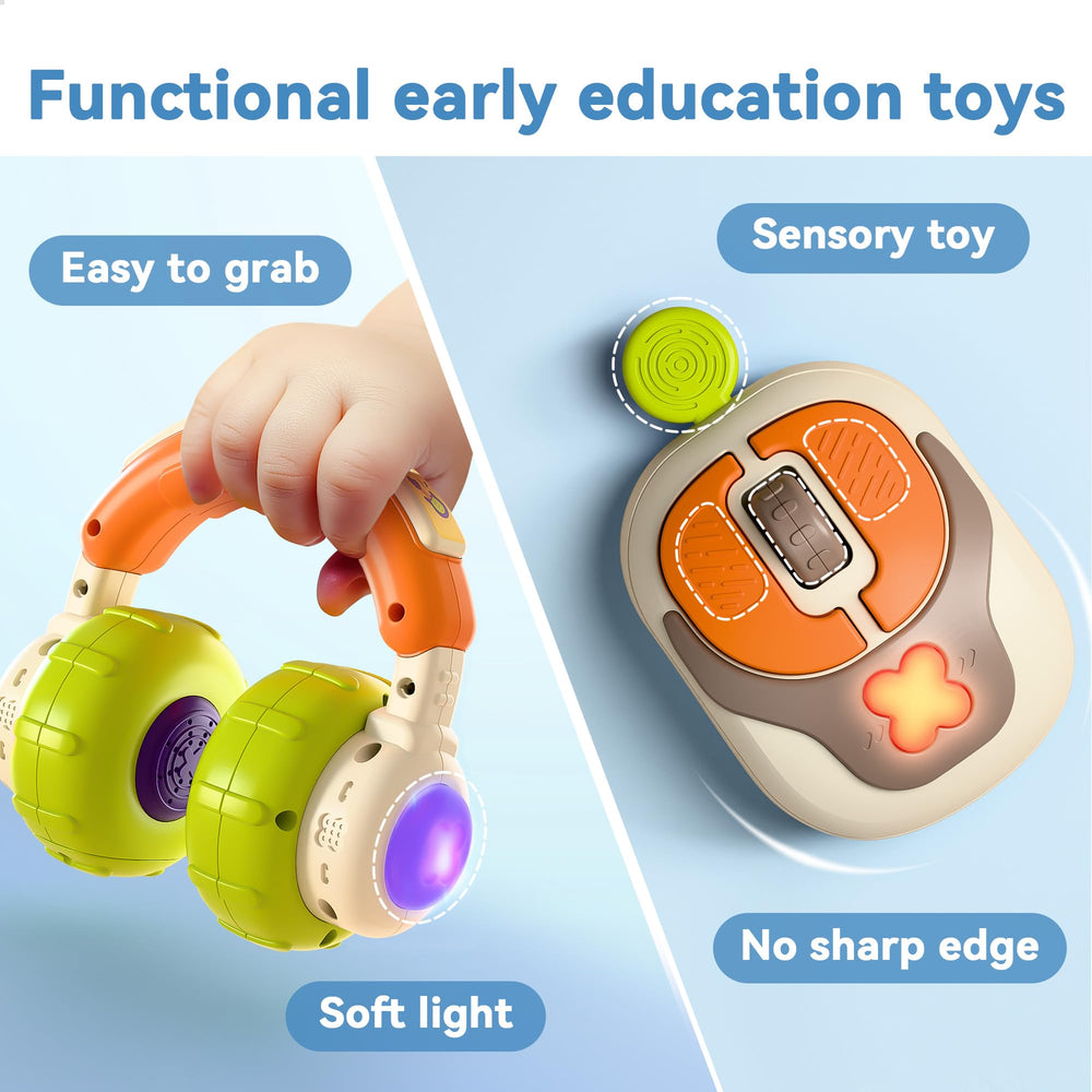 iPlay iLearn four AAA batteries required for headset and mouse operation
