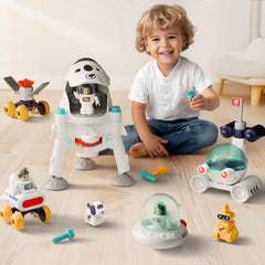iPlay iLearn Interstellar Space Station assembly scene sparks STEM curiosity