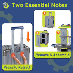 iPlay iLearn 2-in-1 portable design for easy transport and storage