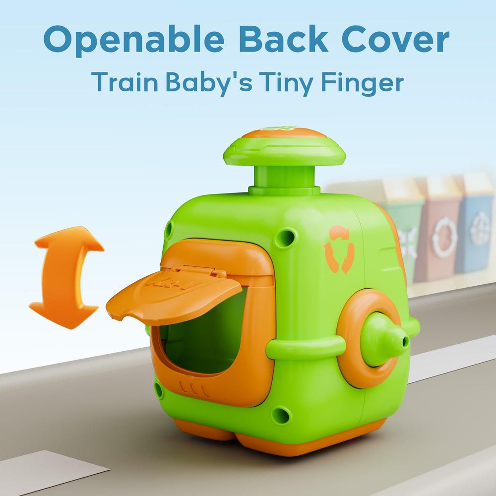 iPlay iLearn four-pack cars aid crawling and gross motor development during play.
