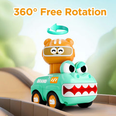iPlay iLearn car with whistle encourages playful breathing and sound awareness