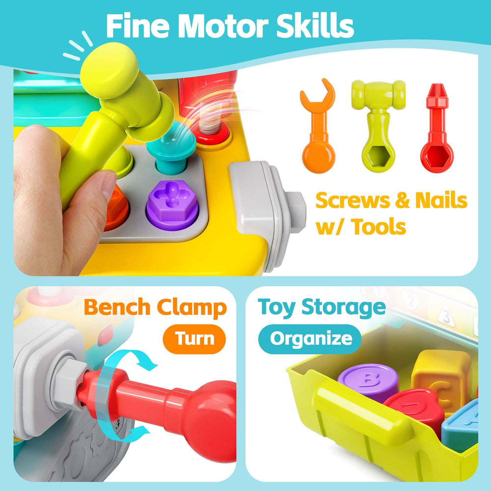 iPlay iLearn shape sorter colors for shape matching and color learning.