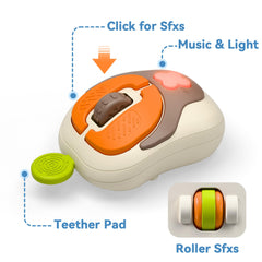 iPlay iLearn simulated music headset delivering playful melodies and soft lights