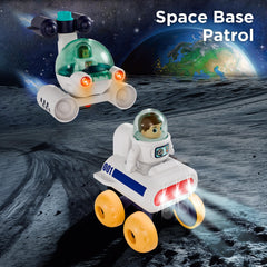 iPlay iLearn space station flags add authentic detail