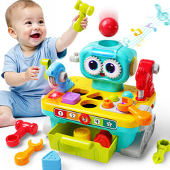iPlay iLearn toddler workbench tools for pretend play and fine motor skills.