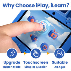 iPlay iLearn touchscreen photo mode emphasizes easy one-touch operation