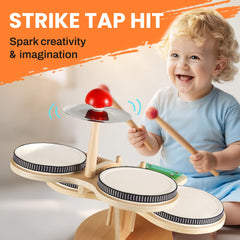 iPlay iLearn xylophone detail promotes color recognition and musical variety.