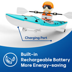 iplay kayak toy suitable for bathtub pool or lake play
