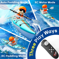 iplay kayak toy with night lights for dusk water fun